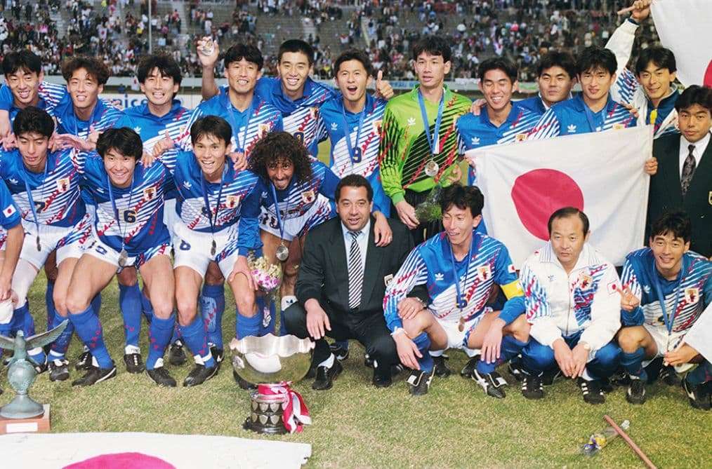 日本代表ユニフォーム　92アジアカップ優勝モデル