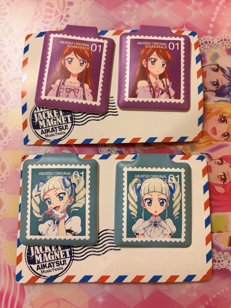 アイカツ！ミュージックフェスタ ジャケットマグネット 全9種コンプリートセット
