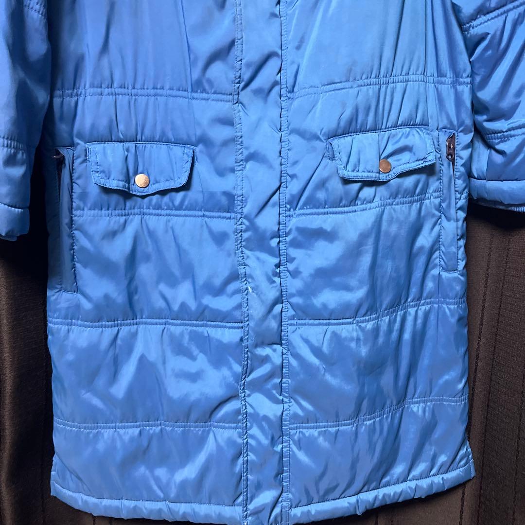ルースイソンブラ　 ベンチコート 青 130-140