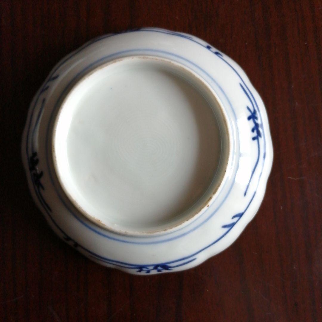 伊万里　染付芙蓉手小皿　16枚　11cm　明治～大正期