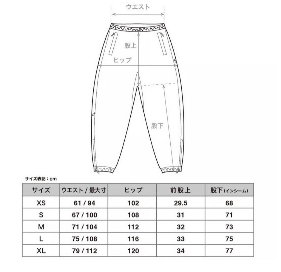 希少S CLUB HAUS NO GOLF WINDBREAKER PANTS