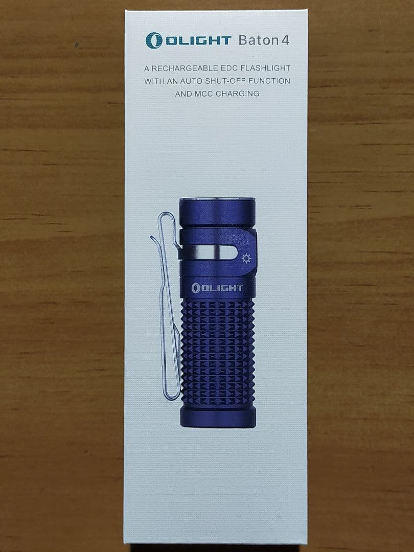 オーライト Baton 4 充電式フラッシュライト ブルーファントム