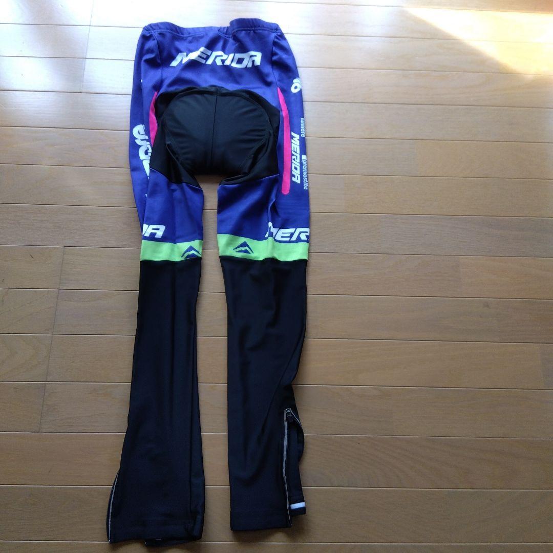 lampro MERIDA 長袖ジャージ ビブタイツ Mサイズ