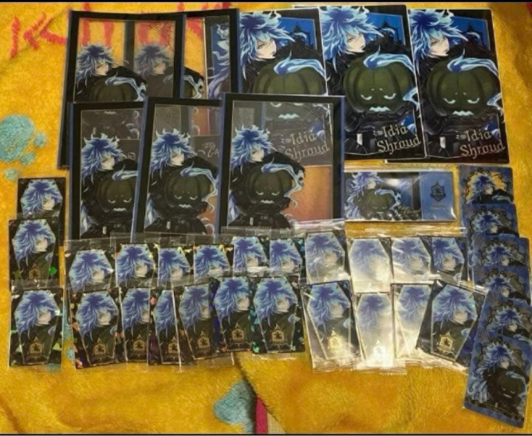 ツイステ　イデア　ウエハース　レア　クリアポスター　アクリルブロック　ハロウィン