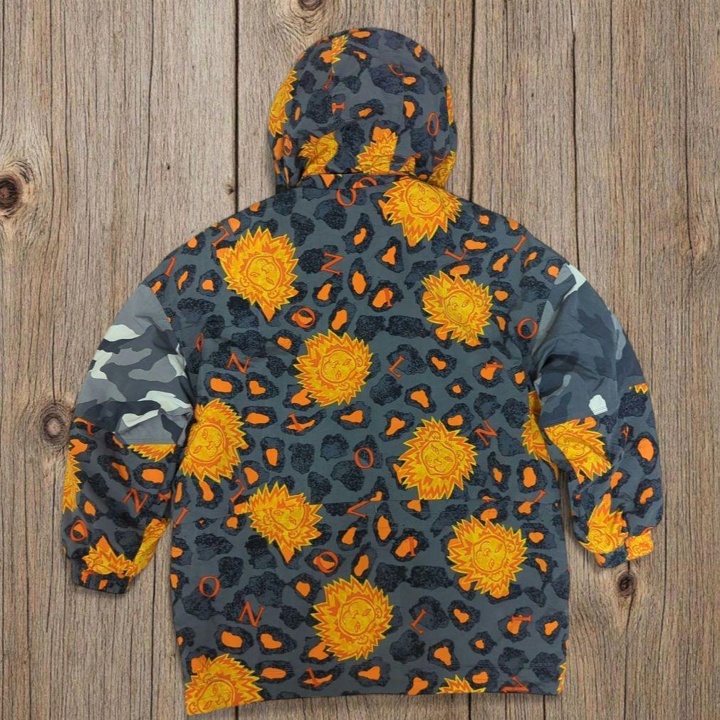 【美品】phenix ライオン柄 スノボウェア セットアップ上下 M