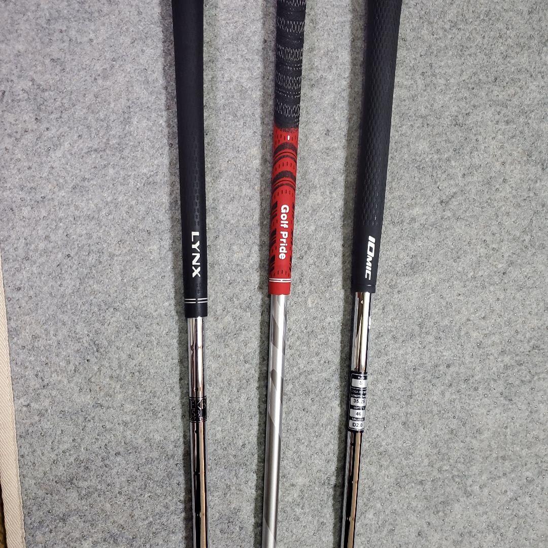 ゴルフ　ウェッジ　３本SET