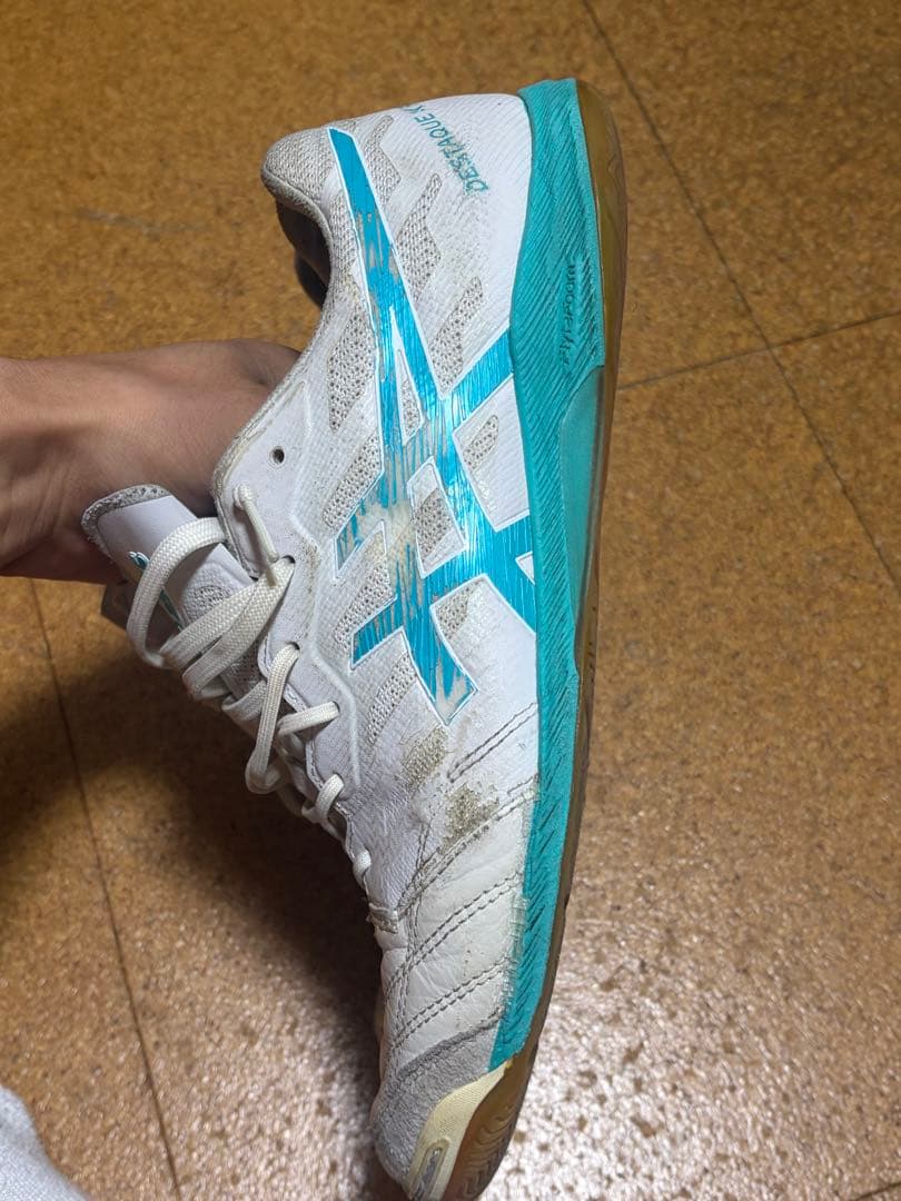 asics DESTAQUE KFF インドア　水色