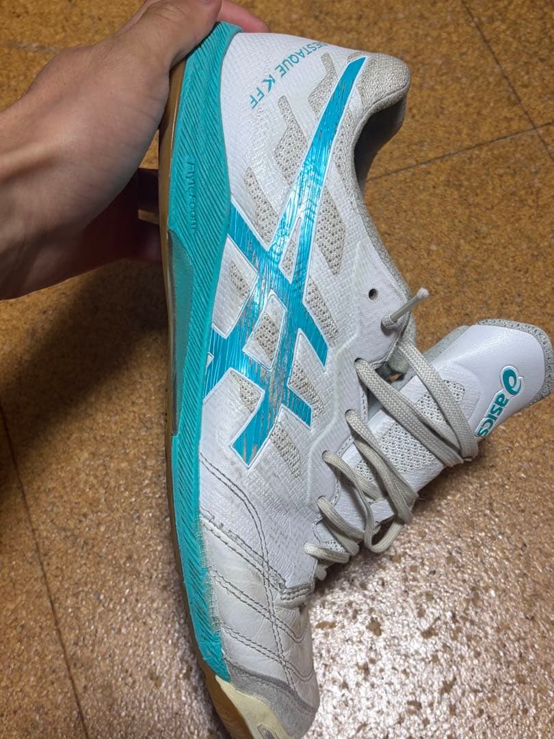 asics DESTAQUE KFF インドア　水色