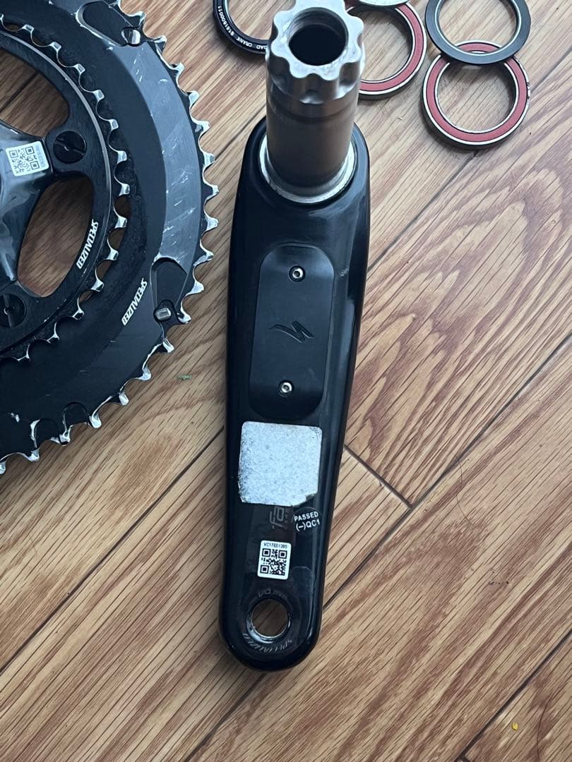 スペシャライズド パワーメーター付きクランクセット 170mm 52/36t