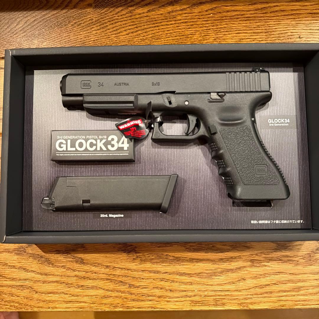 東京マルイ GLOCK 34 3rd Generation ガスガン 新品同様