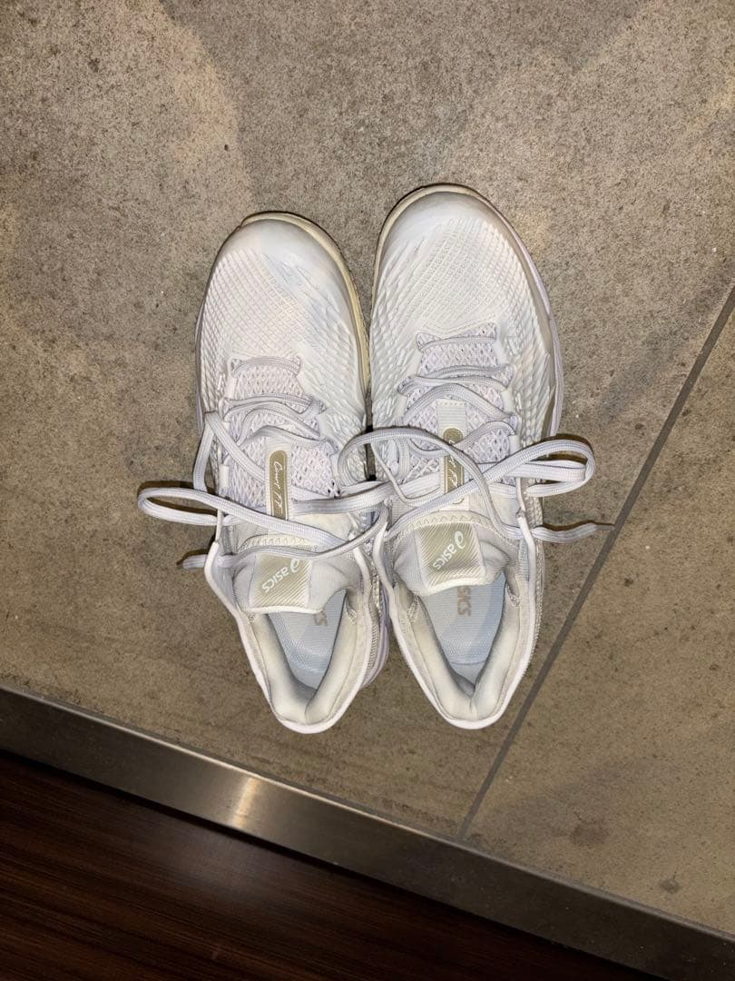 asics COURT FF3 OC 新製品 WHITE-PUTTY 26.5
