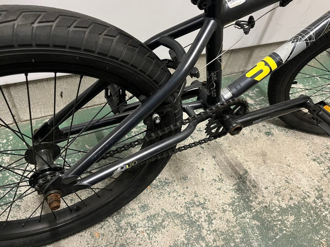 Mon BMX バイク 20インチ ブラック