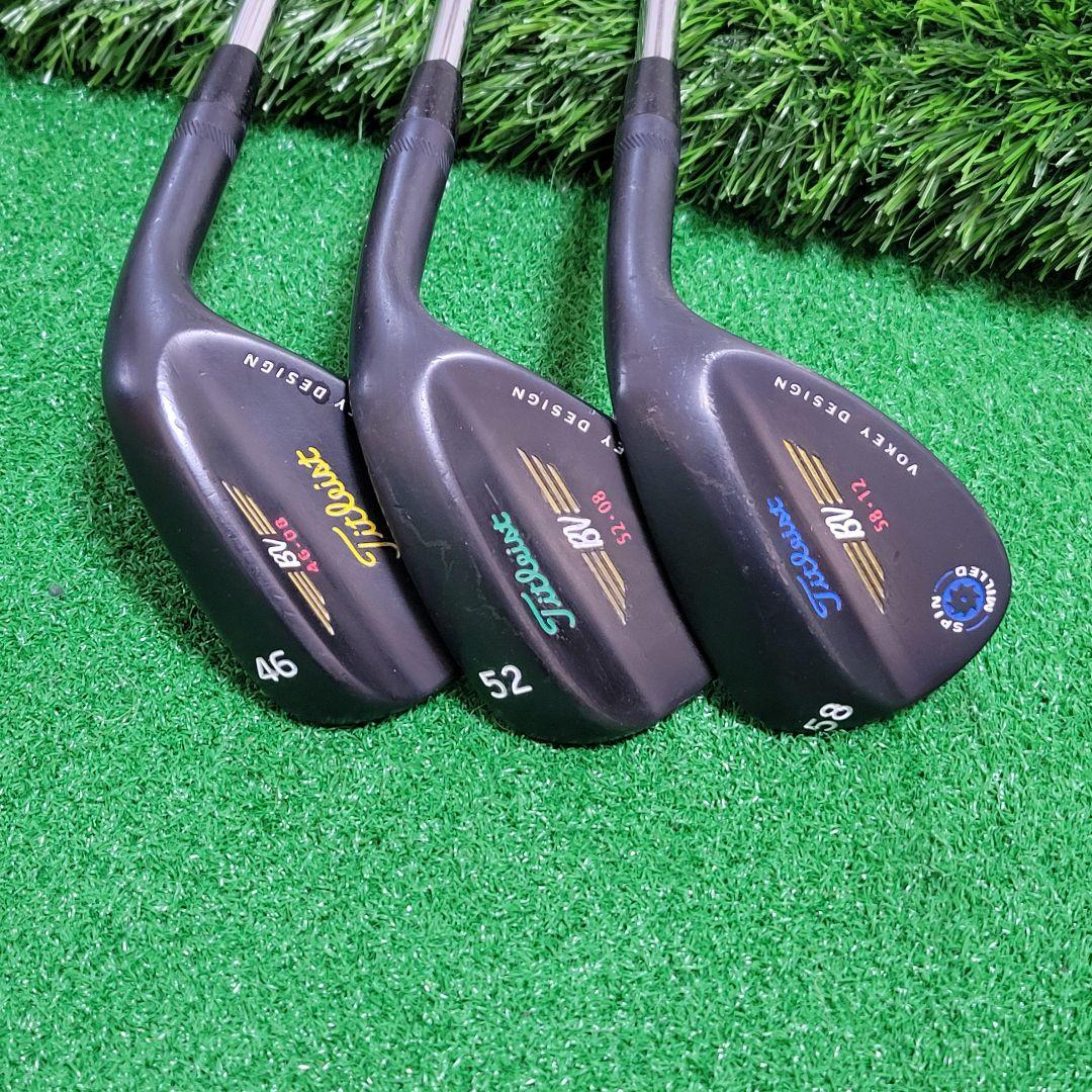 【グリップ新品！】ボーケイ46&52&58ノーメッキ！