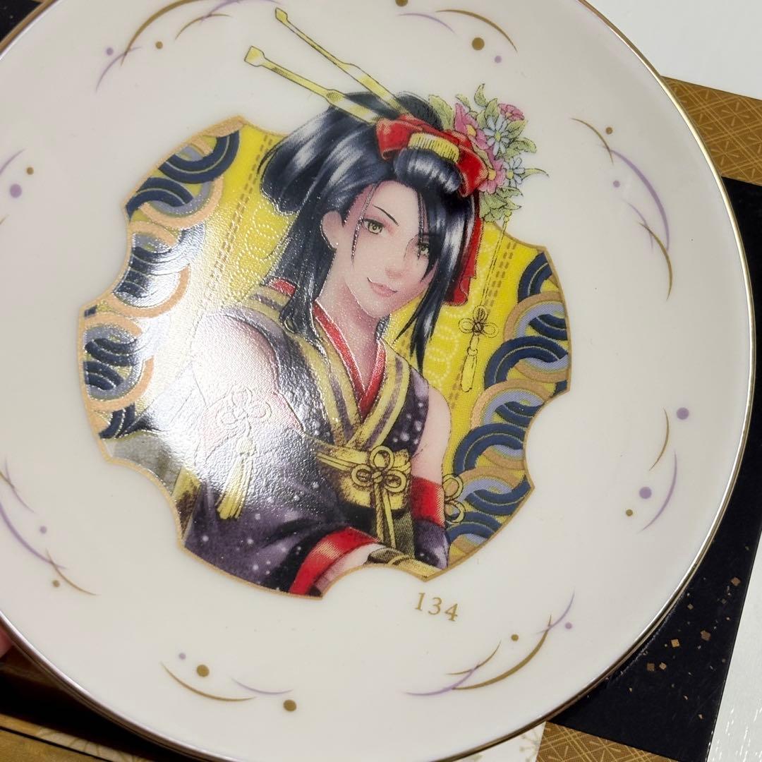 刀剣乱舞 10周年記念 ファミマ 祝い小皿 4点