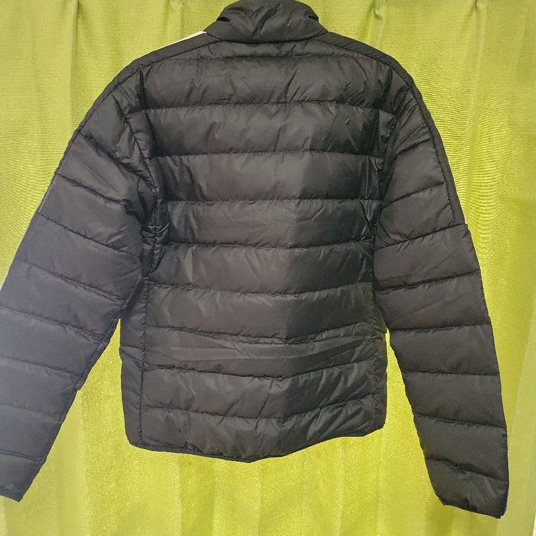 新品、未使用品、アディダス中綿ダウン、サイズＬＬ、カラー黒