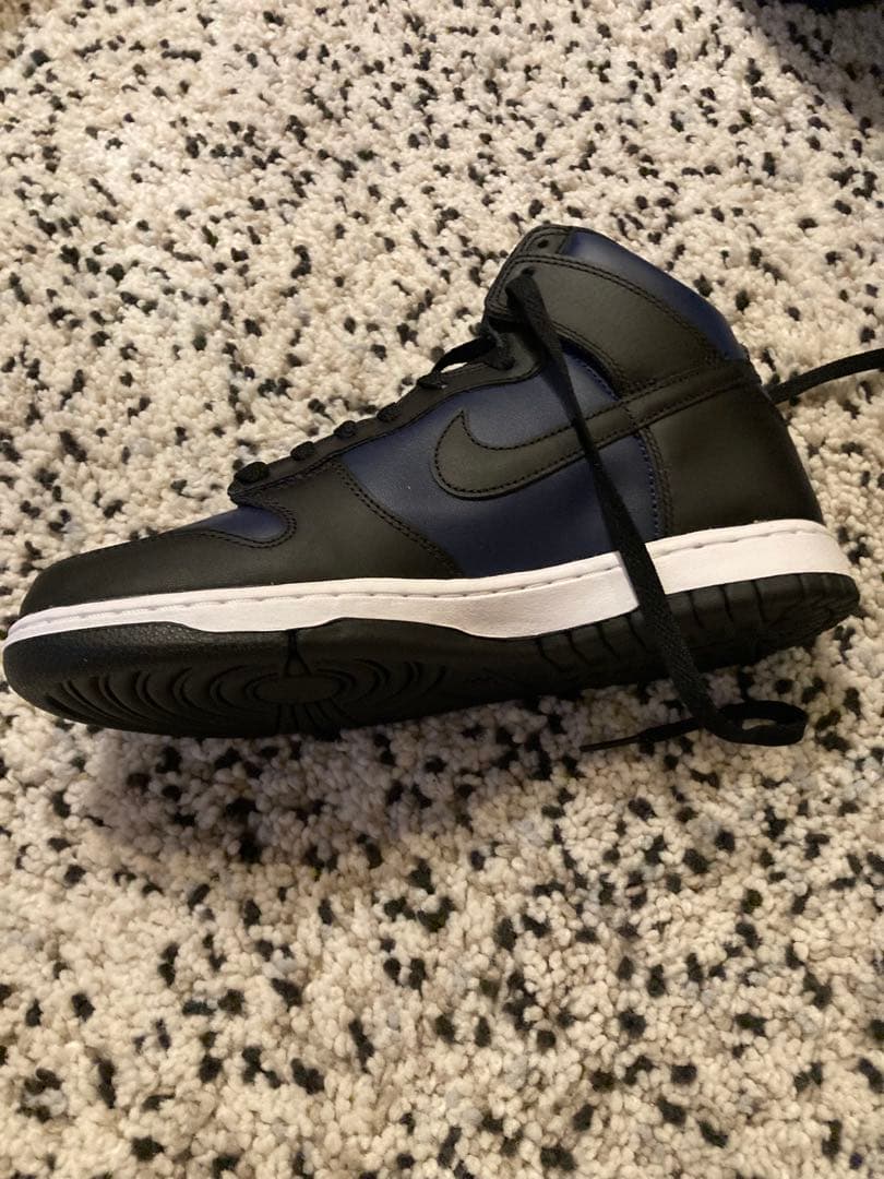 Nike DJ0383-400 バスケットシューズ ネイビー/ブラック