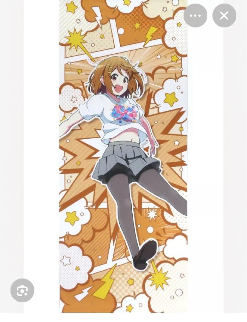 けいおん　平沢唯　まんがタイムきらら展　タペストリー