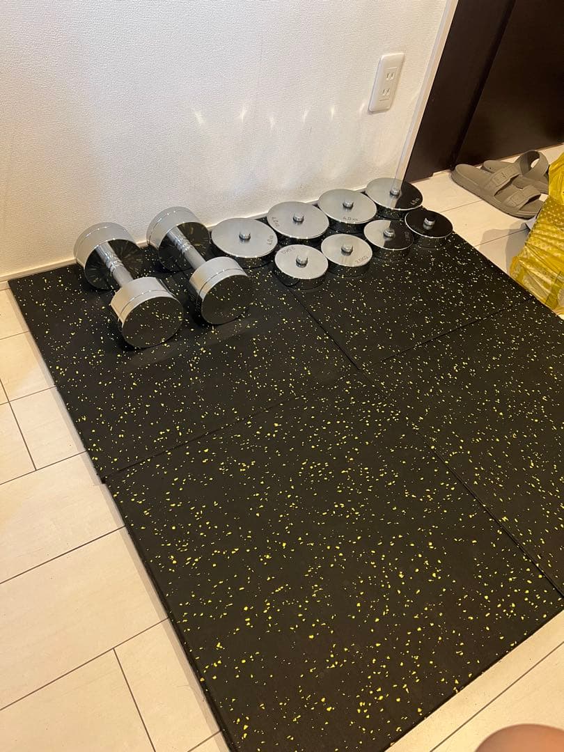 ステディ 可変式ダンベル 15kg×2＋追加プレート
