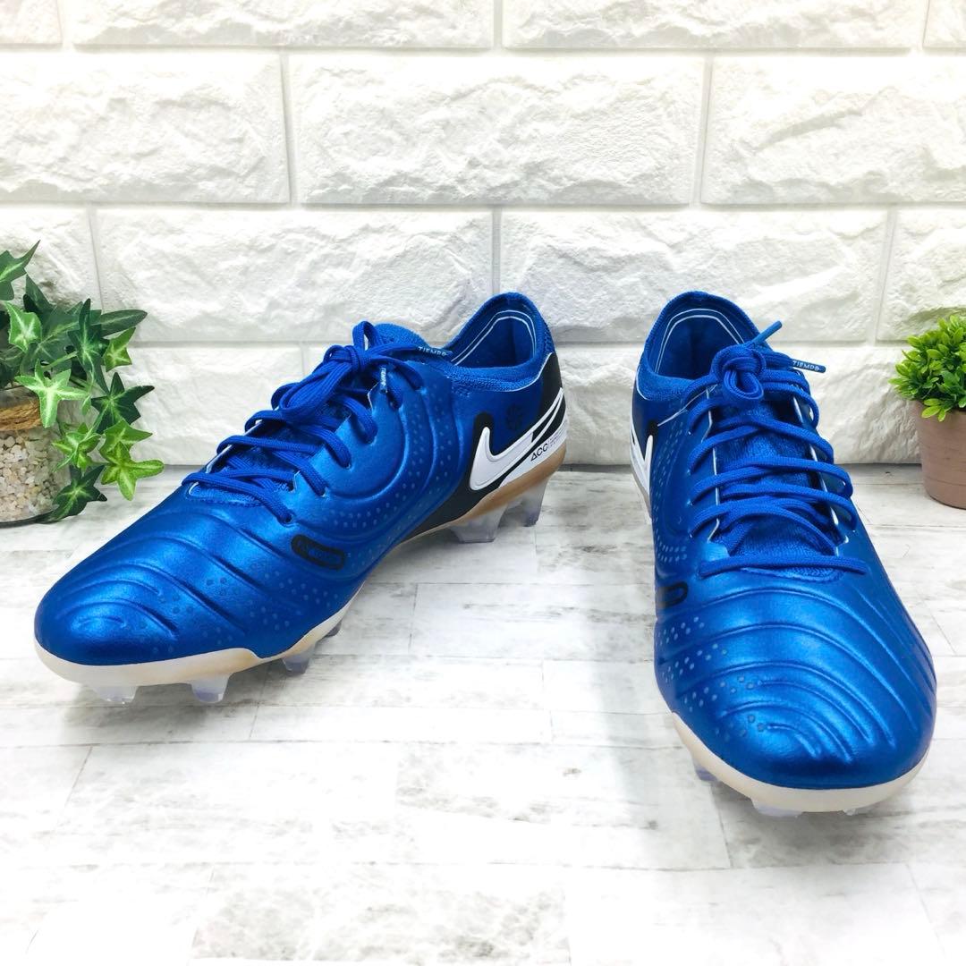 【新品未使用】NIKEティエンポ レジェンド10 エリートFG 青 28.5cm