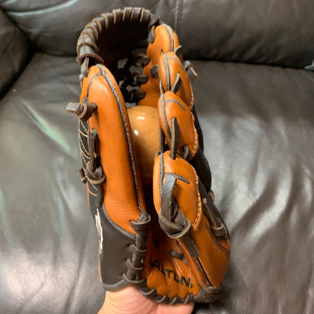 Easton Stealth 軟式グローブ ブラウン