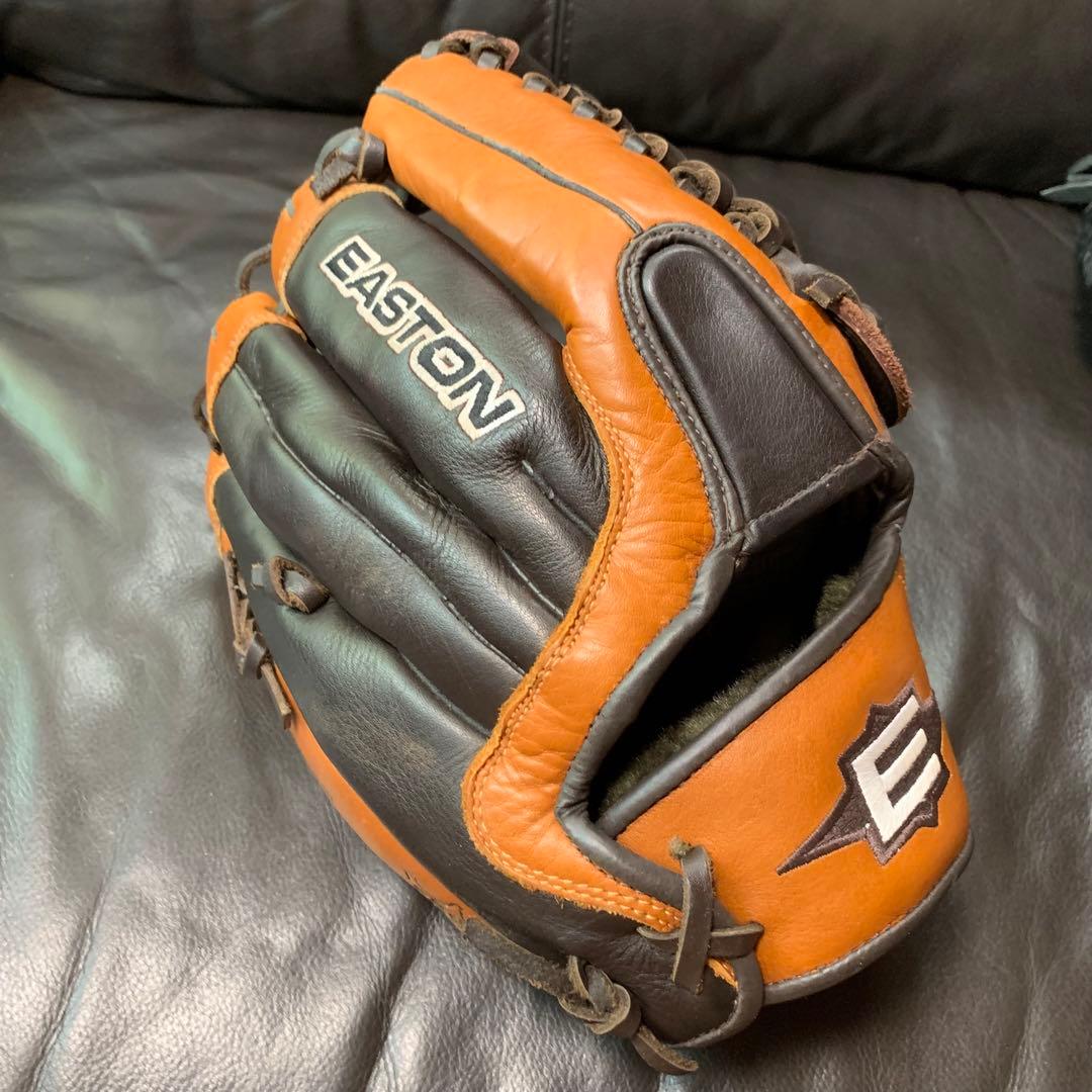 Easton Stealth 軟式グローブ ブラウン