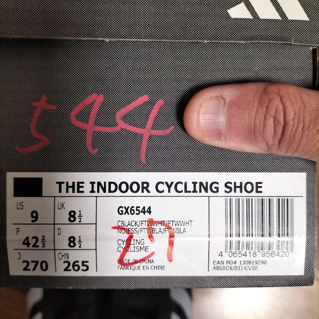 新品 18247円 27.0㎝ adidas インドアサイクリングシューズ