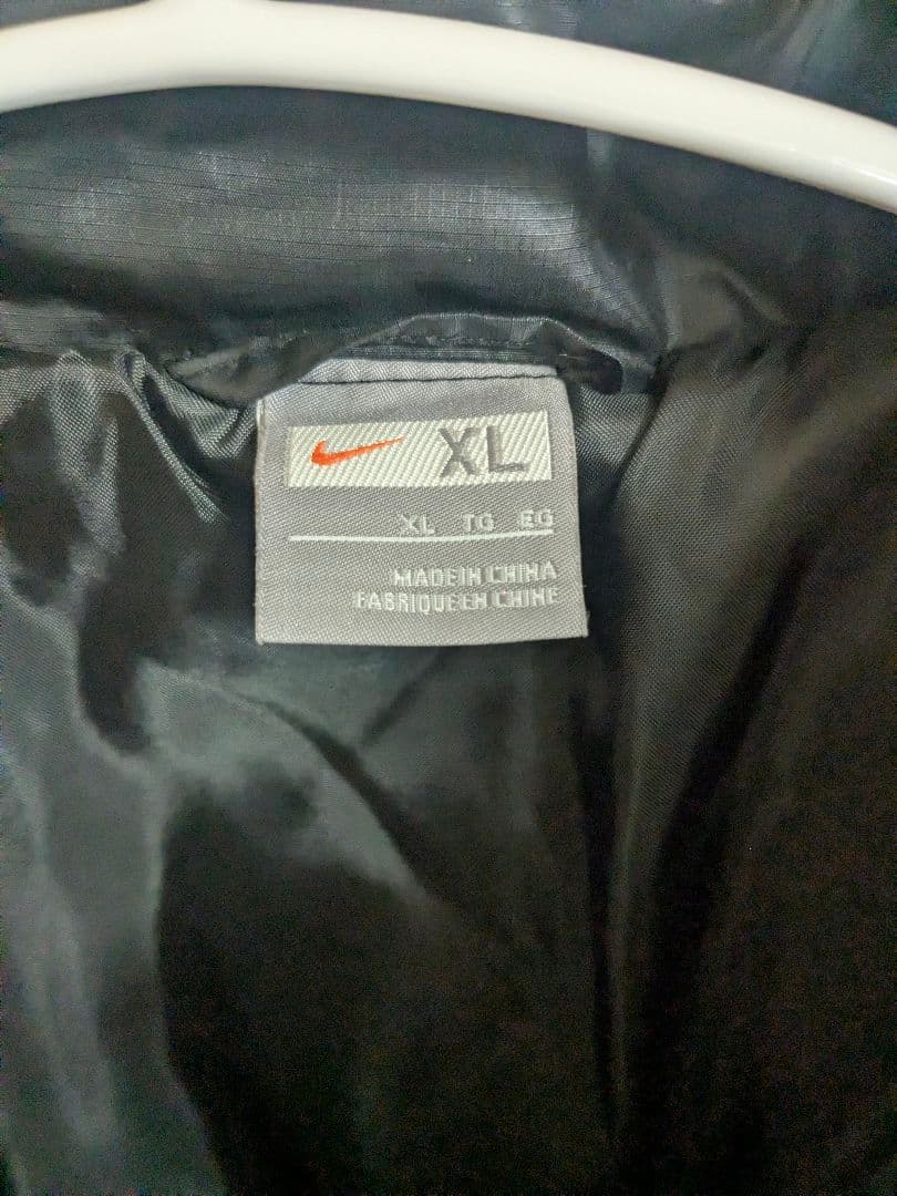 美品‼️ NIKE ジャージ上下 中綿 セットアップ 黒 刺繍 XL
