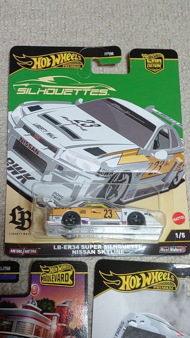 ホットウィール lbwk er34 s15 ランボルギーニ