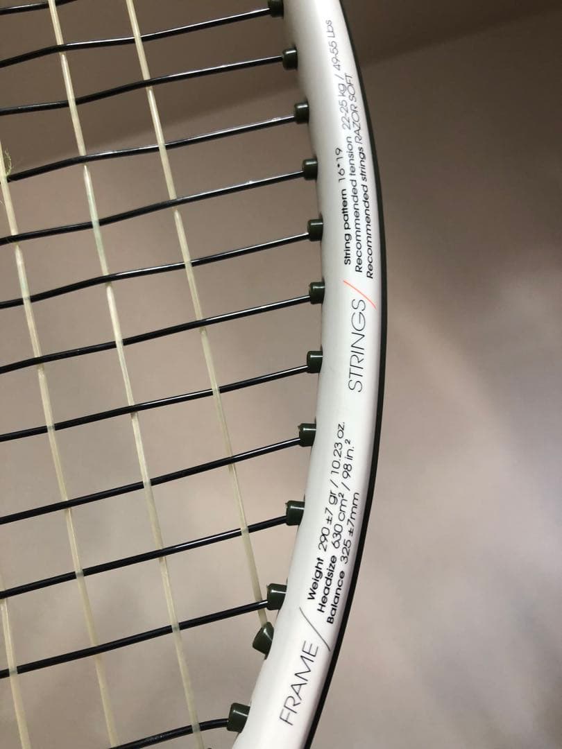 テクニファイバー TF-40 290g 16×19 Tecnifibre G2