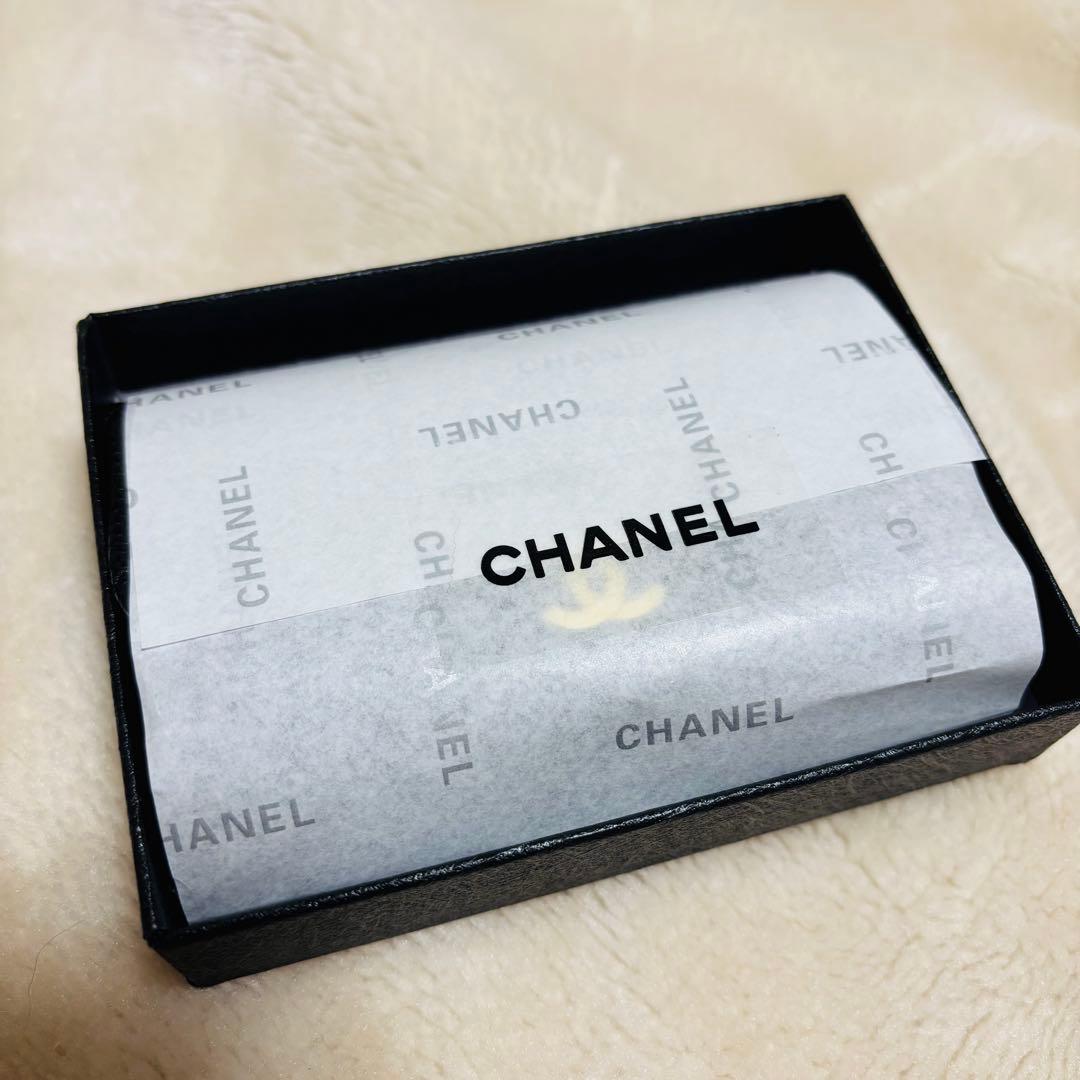 CHANEL♡ノベルティーブラック レザー カードケース