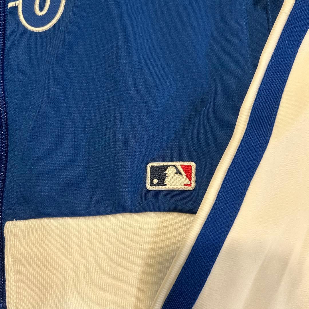 新品タグ付⭐︎ MLBトラックスーツWHITE 23HO-S ドジャースatmos