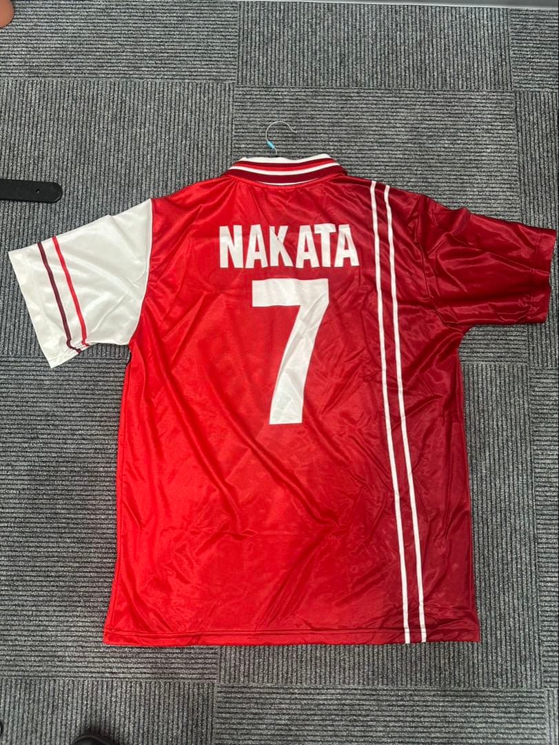 タグ付き 中田英寿 デッドストック ペルージャ 7番ユニフォーム