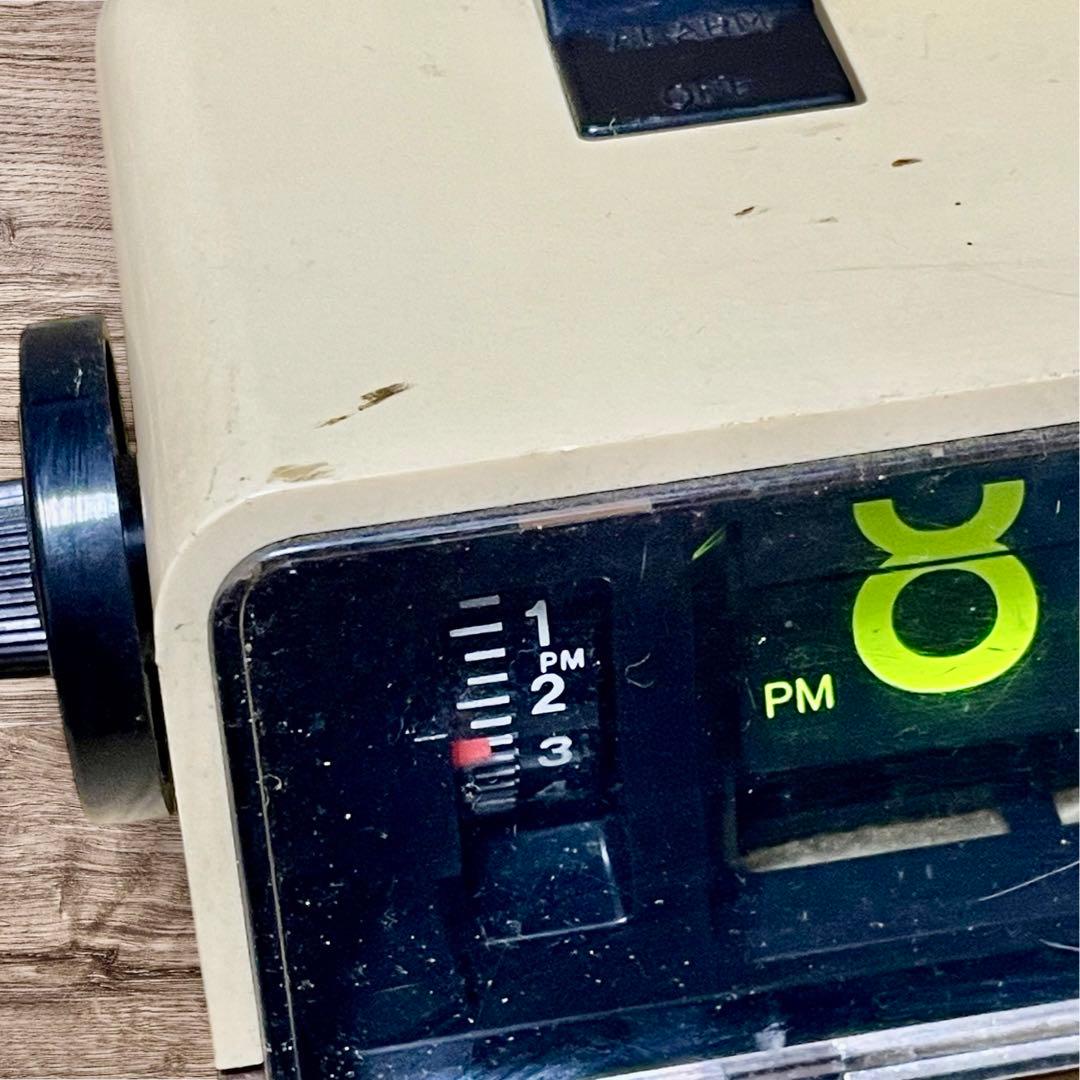 昭和レトロ　CITIZEN デジタル　パタパタ時計　リズム時計工業株式会社