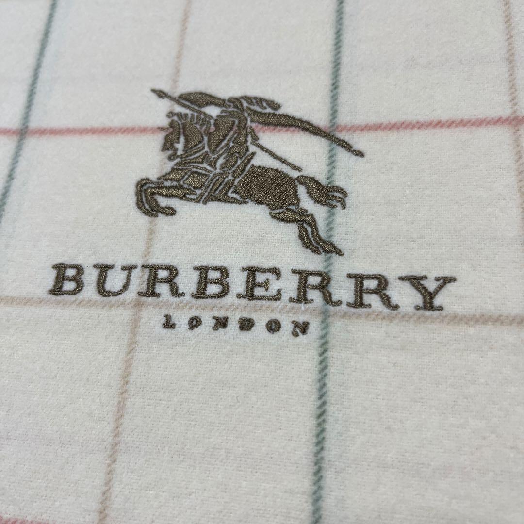 BURBERRY シングルフラットシーツ チェック柄