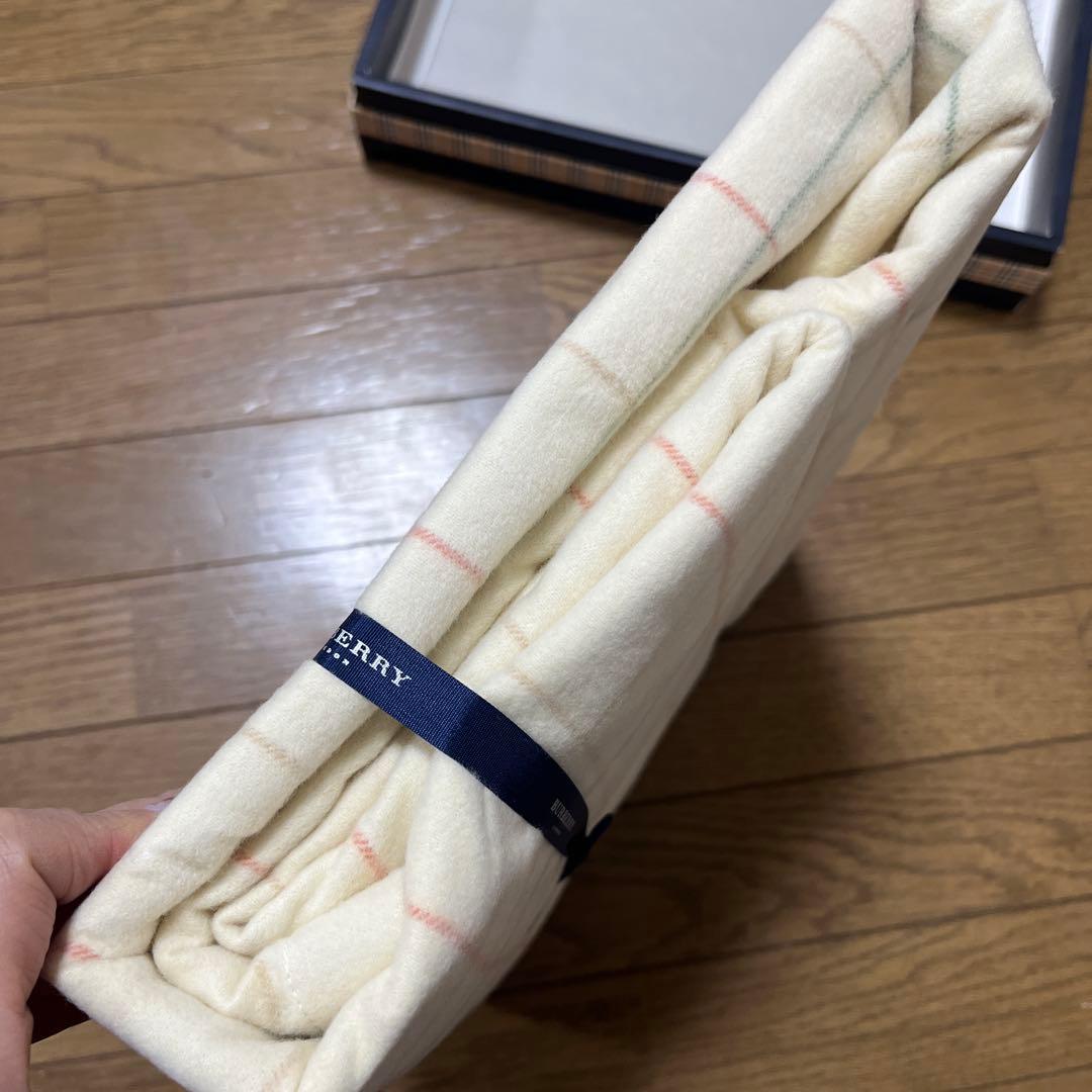 BURBERRY シングルフラットシーツ チェック柄