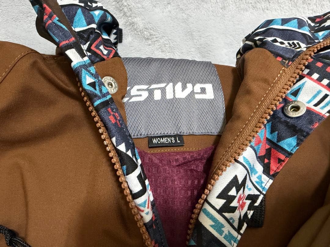 【ESTIVO】スノボウェア上下、手袋、ゴーグルセット
