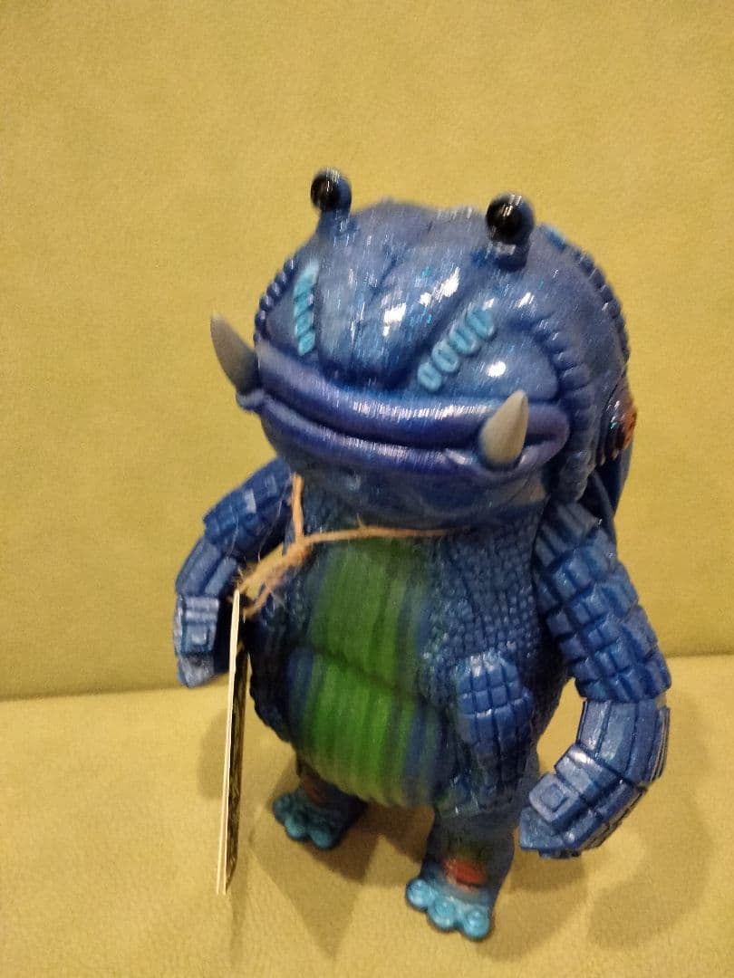 ソフビ　monstock　フロッゲン　ラメ　izumonster ブルマァク