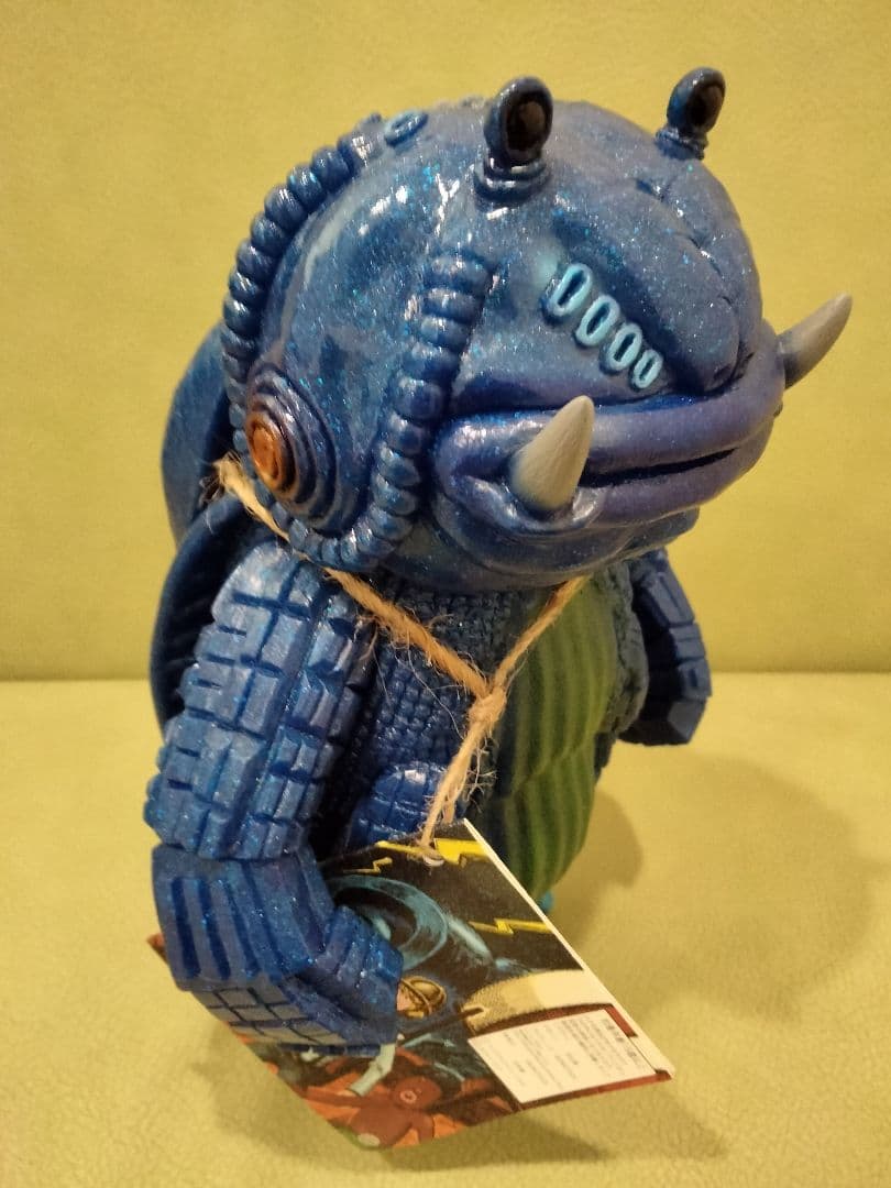 ソフビ　monstock　フロッゲン　ラメ　izumonster ブルマァク