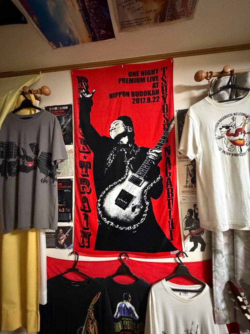 長渕剛 グッズ 大量 バラ売り可 希望額コメントへ タオル、Tシャツ、トランポ等