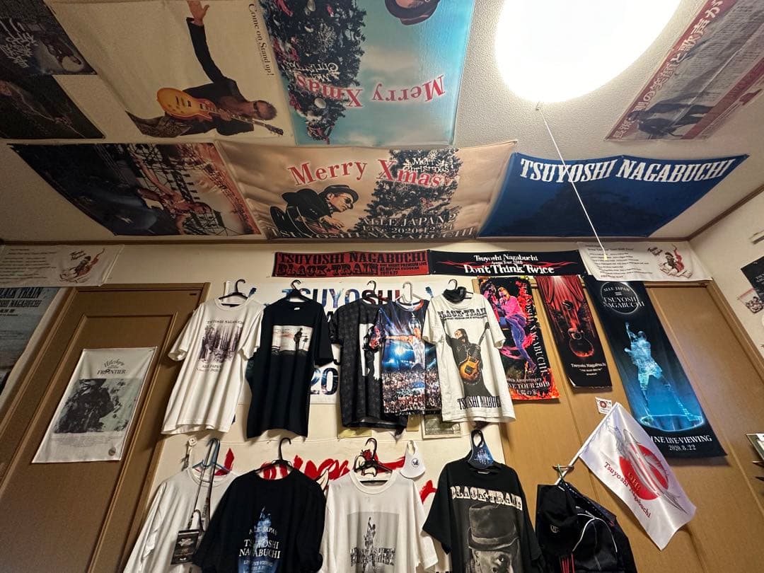 長渕剛 グッズ 大量 バラ売り可 希望額コメントへ タオル、Tシャツ、トランポ等