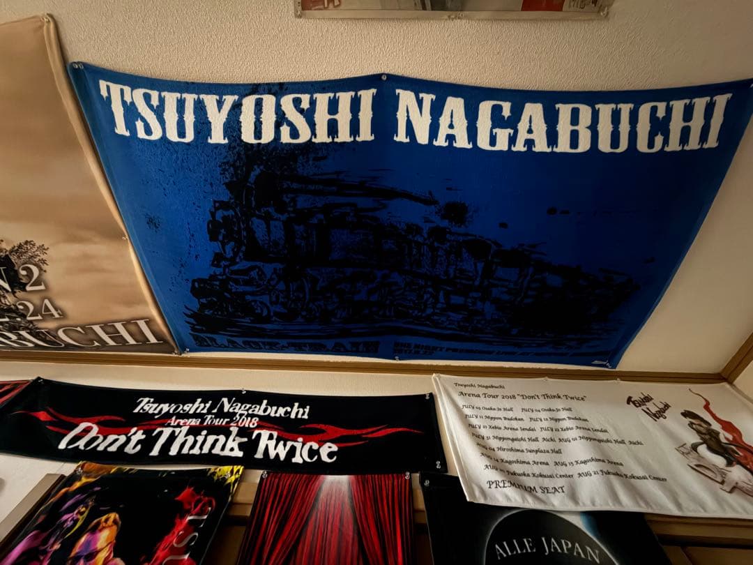 長渕剛 グッズ 大量 バラ売り可 希望額コメントへ タオル、Tシャツ、トランポ等