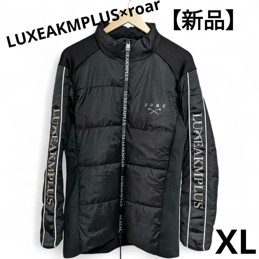 新品✨LUXEAKMPLUS×r roar GOLF スリーブロゴ 中綿ブルゾン