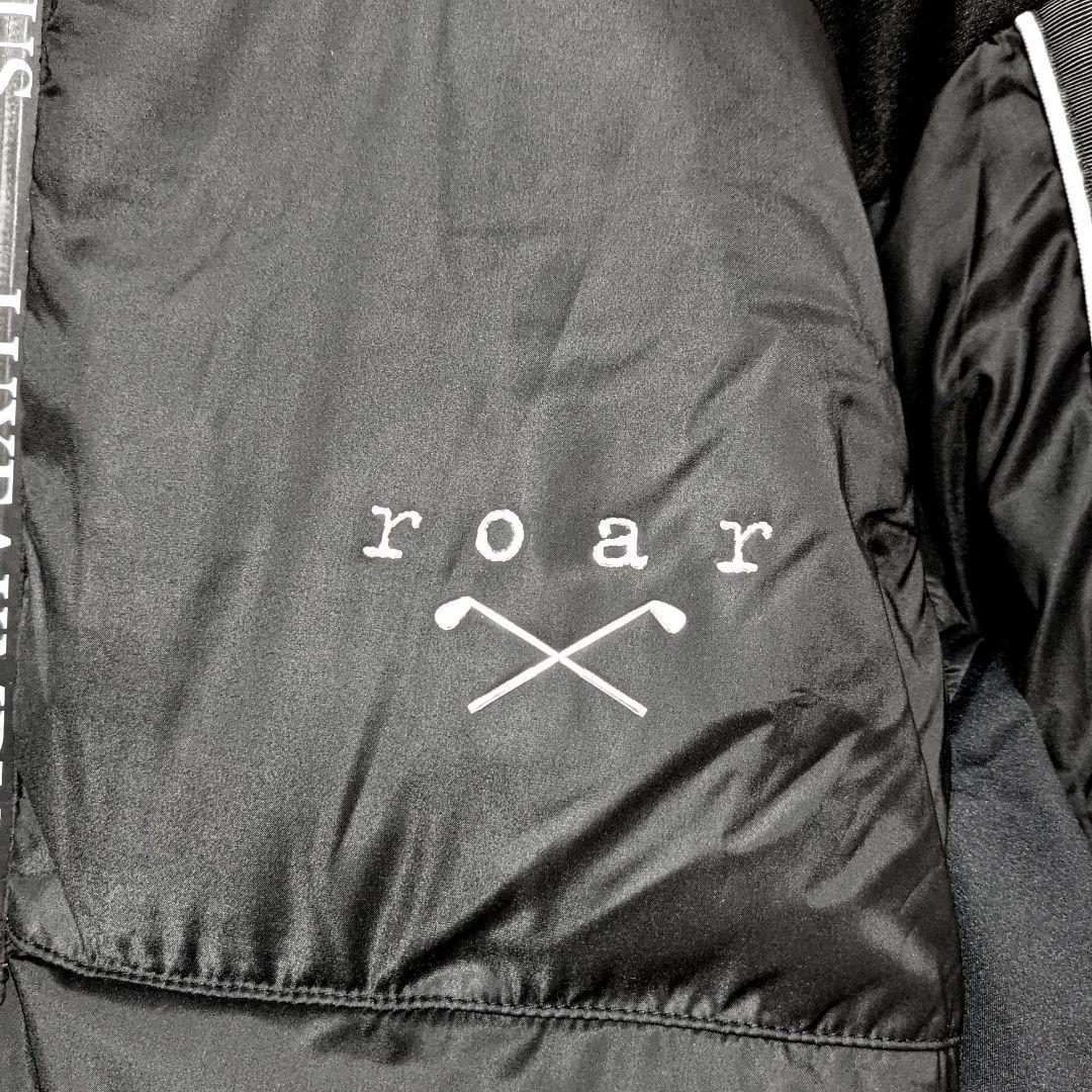 新品✨LUXEAKMPLUS×r roar GOLF スリーブロゴ 中綿ブルゾン