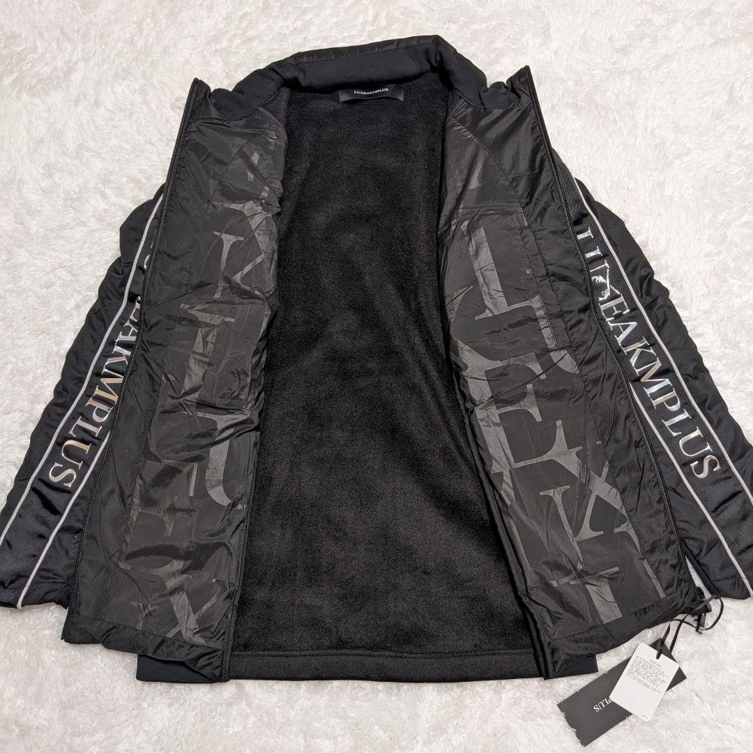 新品✨LUXEAKMPLUS×r roar GOLF スリーブロゴ 中綿ブルゾン