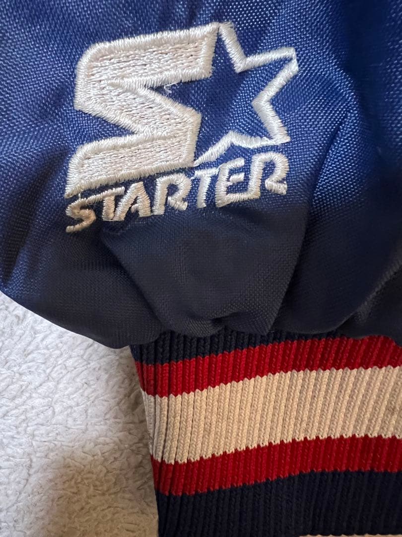 新品同様！90s MLB クリープランド・インディアンス ナイロンジャケット