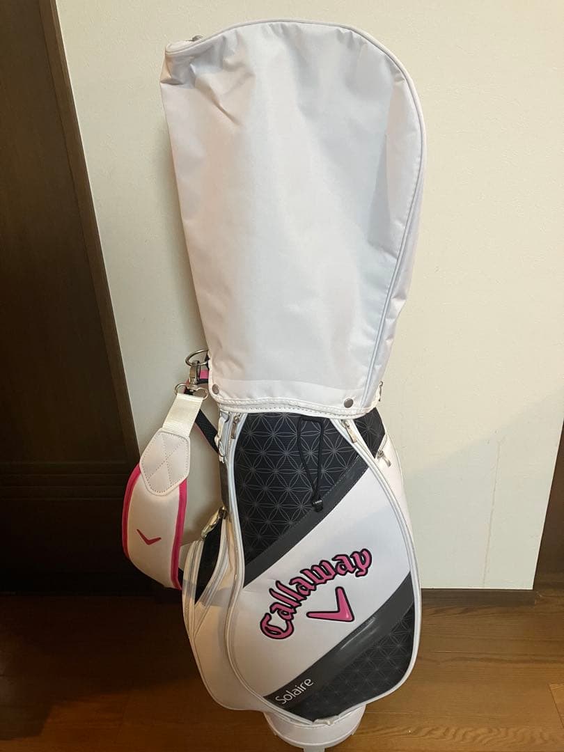 Callaway Solaire キャディバッグ ホワイト/ピンク 新品未使用品