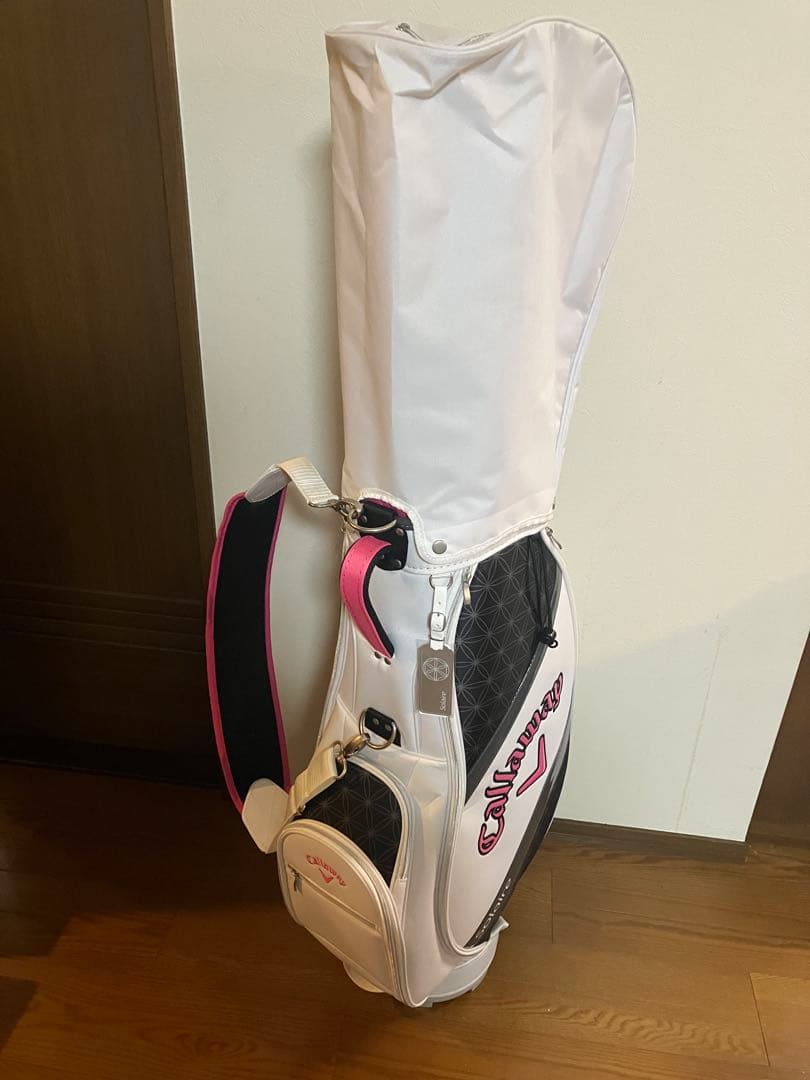 Callaway Solaire キャディバッグ ホワイト/ピンク 新品未使用品