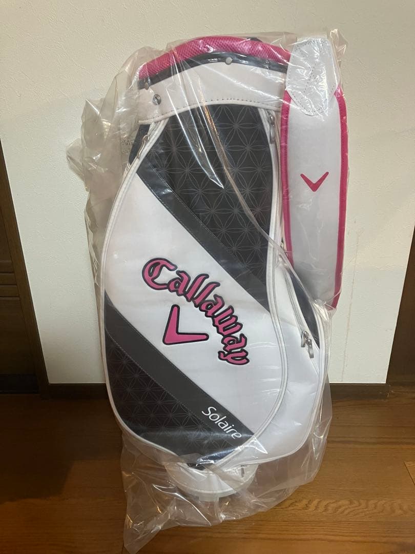 Callaway Solaire キャディバッグ ホワイト/ピンク 新品未使用品