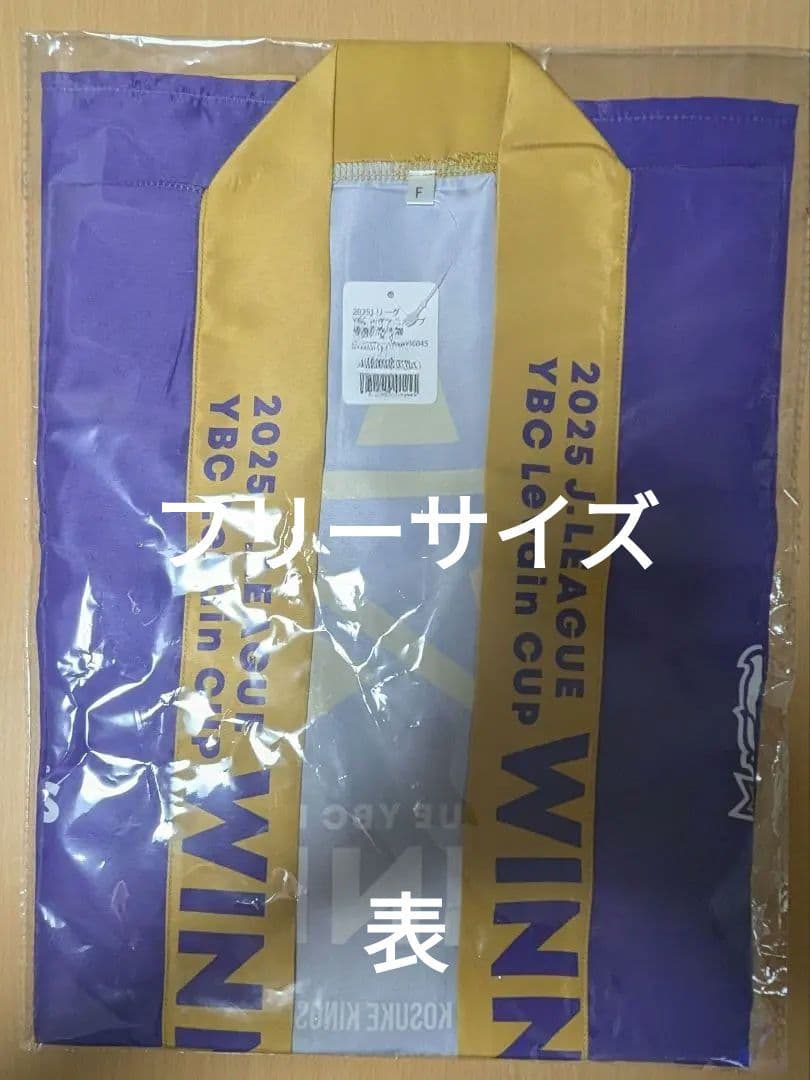 サンフレッチェ広島　2025 JリーグYBCルヴァンカップ優勝記念法被　はっぴ