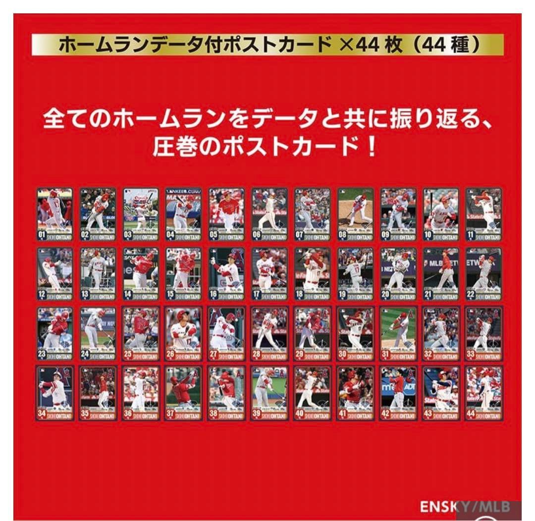 大谷翔平 2023 ホームラン王記念 ポストカード 郵便局限定